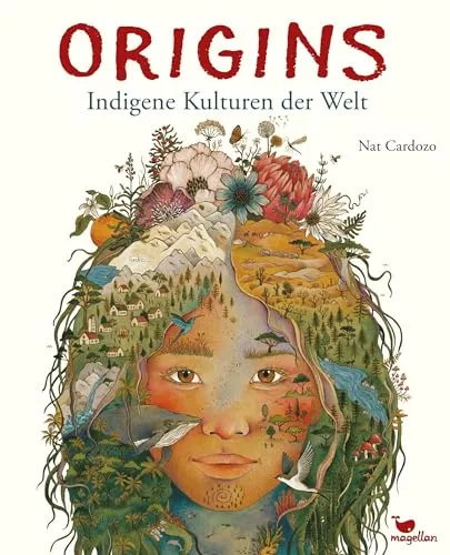 Origins - Indigene Kulturen der Welt - Faszinierendes Sachbuch für Kinder ab 8 Jahren über die Vielfalt indigener Völker und deren Kulturen, ideal für Bildungsinteresse und interkulturelles Lernen.