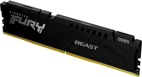 Kingston FURY Beast 16 GB 6000 MT/s DDR5 CL30 Arbeitsspeicher - Arbeitsspeicher mit hoher Geschwindigkeit von 6000 MT/s für optimale Gaming-Performance und Multitasking.