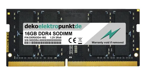 16GB RAM Speicher passend für HP Pavilion Gaming 17 (17-cd0000, cd1000, cd2000)