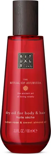 RITUALS The Ritual Of Ayurveda Dry Body Oil 100 ml - Cosmetics: Leichtes Trockenöl mit indischer Rose und feuchtigkeitsspendenden Ölen für geschmeidige Haut und Haare, inspiriert von ayurvedischer Tradition.