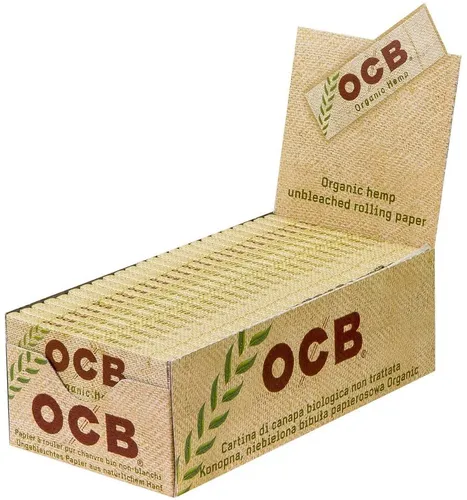 OCB Organic Hemp Regular Papers kurze Blättchen aus Bio-Hanf ungebleicht