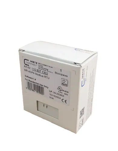 Metz Connect MR-AOP4 Modbus RTU Ausgangsmodul 4-fach - Schaltschränke: 4-fach Ausgangsmodul mit präziser Spannung von 0 bis 10 V DC und hoher Übertragungsrate für zuverlässige Datenübertragung.