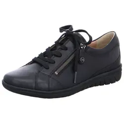 Hartjes XS Casual Schnürschuh schwarz 61⁄2 - Halbschuhe mit hochwertigem Nappa-Obermaterial, ideal für Freizeit. Der bequeme Keilabsatz und das Lederinnenfutter sorgen für optimalen Tragekomfort.