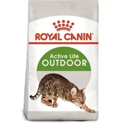 ROYAL CANIN FHN OUTDOOR Katzentrockenfutter 400g - Speziell für aktive Katzen 1-7 Jahre, ideal für das Leben im Freien
