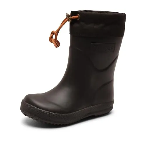 Bisgaard Thermo Gummistiefel Schwarz Größe EU 34 - Wasserdichte Gummistiefel mit Wollfutter für warme, trockene Füße. Ideal für Abenteuer im Freien und perfekt für Kinder, die Spaß bei jedem Wetter haben möchten.