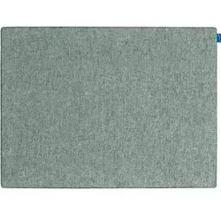 Akustik-Pinboard Board-Up 75x50cm calm blue - Präsentation mit schallabsorbierendem Pinboard, hochklassiger, schwer entflammbare Stoffoberfläche und flexiblem, rahmenlosem Design für individuelle Anordnung.