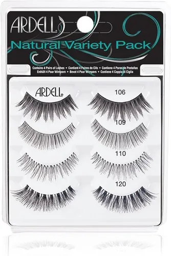 ARDELL Wimpern Set Natural Variety Pack; Echthaar; künstliche Wimpern