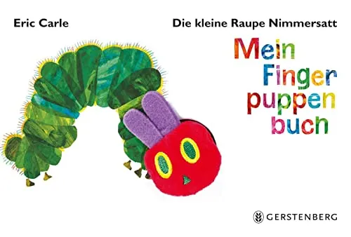Die kleine Raupe Nimmersatt - Mein Fingerpuppenbuch - Interaktives Fingerpuppenbuch für Kinder, fördert die Fantasie und das spielerische Lernen. Ideal für kleine Entdecker!