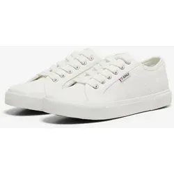 ONLNICOLA Canvas Sneaker NOOS - Damen-Sneaker mit Schnürsenkeln und flacher Gummisohle, bieten ein angenehmes Tragegefühl und elegante Optik für jeden Anlass.