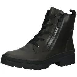 Ara Dover Dunkelgrün Schnürstiefelette Größe 41 - Modische Schnürstiefelette von ara in dunkelgrün, ausgestattet mit einem bequemen Wechselfußbett und einem seitlichen Reißverschluss für einfachen Einstieg. Ideal für kühle Tage und perfekten Komfort.