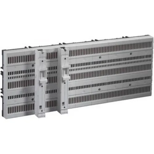 Rittal RiLine Compact SV 9635.390 (VE6) - SV Geräteträger für RiLine Compact, ideal für flexible Elektroinstallationen mit kompakten Abmessungen (BH: 18x160 mm)