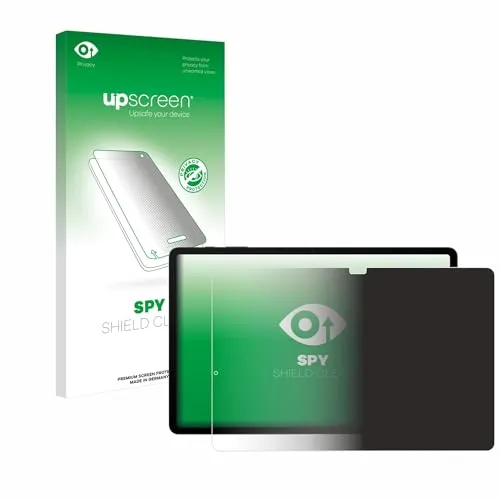 upscreen Anti-Spy Blickschutzfolie für Samsung Galaxy Tab S8 Plus WiFi Privacy Screen Displayschutz-Folie [Sichtschutz, Blaulichtfilter]
