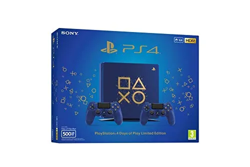 PlayStation 4 Slim 500 GB inkl. Original Controller & MW2 - Heimkonsole von Sony mit 500 GB Speicher, ideal für Gamer, die die neuesten Spiele in bester Qualität erleben möchten.