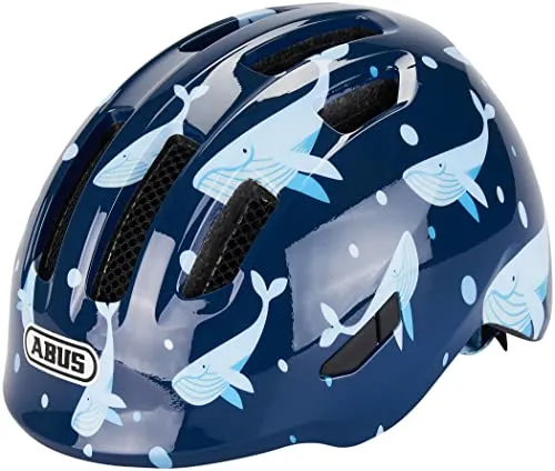 ABUS Kinderhelm Smiley 3.0 - Sicherer Fahrradhelm für Kinder - Fahrradhelm für Kinder mit tiefer Passform und Platz für einen Zopf - ideal für sicheren Fahrspaß ab dem 1. Lebensjahr.