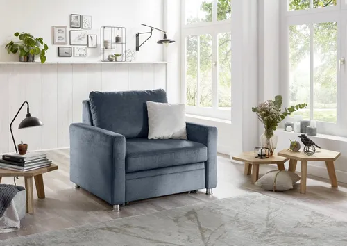 Die PlanBar Schlafsofa MP-PD19021, mit Längsschläferfunktion 80x210 cm