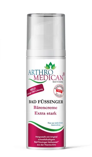 Arthro Medican Körperpflegemittel Bad Füssinger Bärencreme