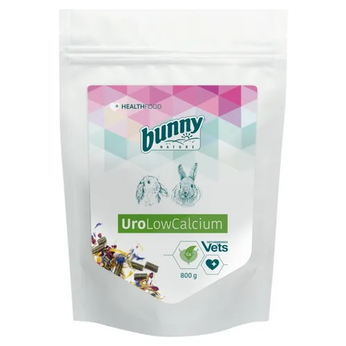 Bunny Nature Health UroLowCalcium 800 g für Nager, NEU