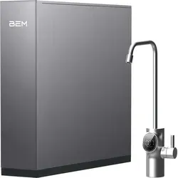 BEM Orion Ultra Slim Tankloser Wasserfilter - Wasserhahnfilter für Trinkwasser mit ultraschlankem Design, flexibler Installation und fortschrittlichem 5-stufigem Filtersystem für stets frisches und sicheres Trinkwasser.