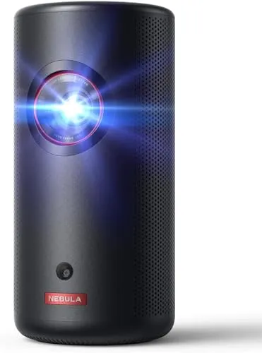 Anker Capsule 3 (300 lm) - Kompakter Projektor für beeindruckende Filme und Präsentationen, tragbar und einfach zu bedienen
