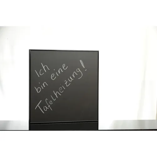 Elbo-Therm Infrarot Tafelheizung 200 Watt - Elegantes Heizpaneel in Schwarz, ideal für effiziente Wärmeverteilung und platzsparenden Einsatz in jedem Raum.