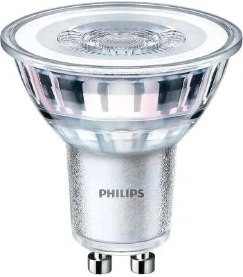 Philips Classic LED Spot, 2er Pack, GU10, 3,5W, 255lm, 2700K, klar (929001217892)