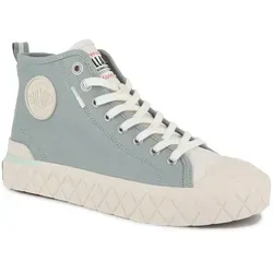 Palladium PALLA ACE CHUKKA ORG Sneaker aus Canvas – Größe 42 EU - Sportliche Chukka-Sneaker in ICE GREEN aus hochwertigem Canvas, ideal für lässige Outfits. Mit robuster Gummisohle für optimalen Komfort und Halt im Alltag.