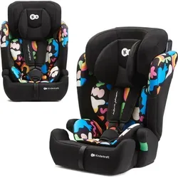 Kinderkraft COMFORT UP i-Size - Autokindersitz - Autositz - 76-150 cm - R129 Norm - 5-Punkt-Gurt - EASY GROW System - Belüfteter Sitz - Happy Shapes