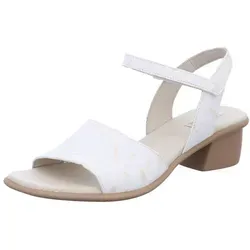Think! Damen VIVI Sandale IVORY GOLD 1000 – chromfrei gegerbte Nachhaltigkeit - Bequeme Sandale mit flexibler Laufsohle für optimalen Tragekomfort – ideal für warme Tage.