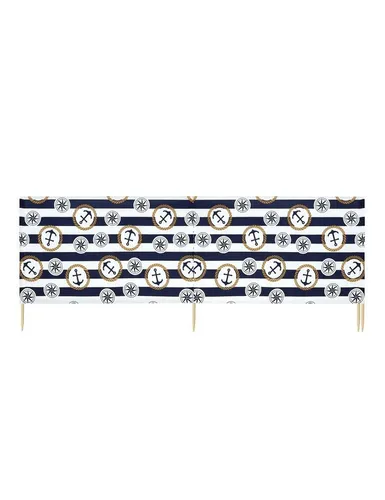 Ladeheid Windschutz Strand Sichtschutz 4m Garten Meer LAEX001