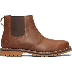 Timberland Mens Mid Chelsea Boot saddle 8 - Wanderschuhe für Herren, stilvoll und nachhaltig mit Premium Leder und ReBOTL-Futter aus 50 % recyceltem Kunststoff. Ideal für Alltag und Freizeit mit hervorragendem Komfort und Traktion.