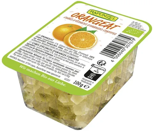 BIO-ORANGENSCHALE, KANDIERT, 100 g - RAPUNZEL