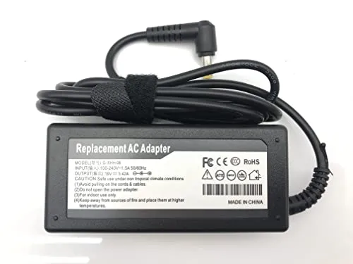 T-ProTek 65W Adapter Netzteil Ladegerät kompatibel für Acer Aspire 5830t, 4820tz, 5730zg