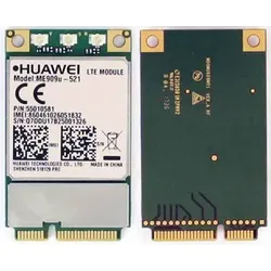 Huawei ME909u-521 Mini-PCIe Modem - LTE 4G Mini-PCIe Modem für M2M-Anwendungen, unterstützt 100 Mbit/s Downlink und bietet erweiterte Funktionen wie FOTA und IPV6, ideal für Industrieanwendungen.