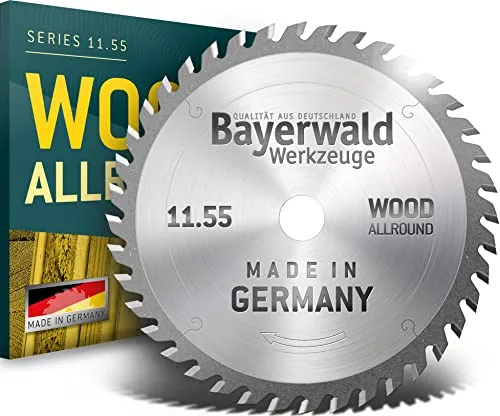 Bayerwald HM Kreissägeblatt 450 x 4.2/2.8 x 30 Z20 WZ - Hochwertiges Universalkreissägeblatt für Längs- und Querschnitte in Holz und beschichteten Platten. Made in Germany, ideal für alle gängigen Tischkreissägen.