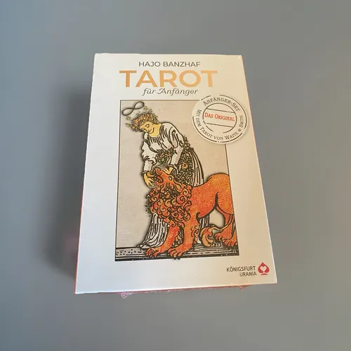 Tarot für Anfänger: Original Waite Tarotkarten & Buch von Hajo Banzhaf - Entdecken Sie die Welt der Tarotkarten mit diesem Set aus Original Waite Karten und dem umfassenden Buch von Hajo Banzhaf. Ideal für Einsteiger, um die Grundlagen zu erlernen.
