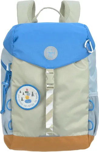 LÄSSIG Kinder Wanderrucksack Sunny Explorer 14L - Schulranzen für Kinder ab 5 Jahren, wasserabweisend mit integriertem Regenschutz und komfortablen, gepolsterten Schultergurten für optimale Unterstützung bei Ausflügen und Wanderungen.