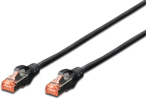 Digitus - Dk-1644-070/bl Rj45 Netzwerkkabel, Patchkabel Cat 6 S/ftp 7.00 M Schwarz Halogenfrei, Verdri