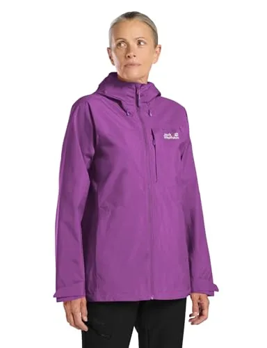 TEMPEST 2L JKT W - Wetterfeste Jacke mit verstellbarer Kapuze, zwei Hüfttaschen und wasserabweisenden Reißverschlüssen – perfekt für Outdoor-Aktivitäten.