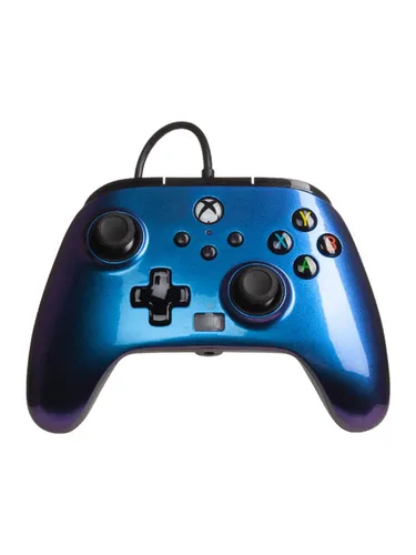 A Power Manette Filaire Nebula - Gamepad für PC mit hochwertiger Verarbeitung und präzisen Tasten für ein optimales Gaming-Erlebnis.