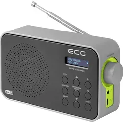 ECG RD 110 DAB+ FM Radio - Digitales Klangwunder in Schwarz - Radios mit DAB+ und FM, bietet 30 Vorwahlen für FM und DAB+, ideal für digitalen Empfang und exklusive Inhalte.