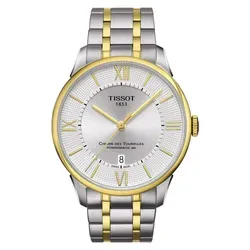 Herrenuhr Tissot T0994072203800 (Ø 42 mm) - Elegante Armbanduhr für Herren mit automatischem Uhrwerk und robustem Edelstahlarmband. Der Saphir-Kristall sorgt für Kratzfestigkeit. Ideal für stilbewusste Träger.