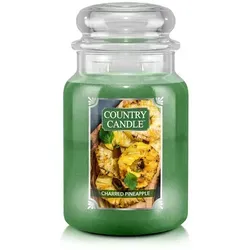 Charred Pineapple 680g - Erlebe den Duft von tropischen Urlaub mit der Charred Pineapple Kerze! Im großen Kerzenglas vereint sie süße Ananas, frischen Ananassaft und saftige Mango für ein einzigartiges Dufterlebnis. Ideal für eine gemütliche Atmosphäre.