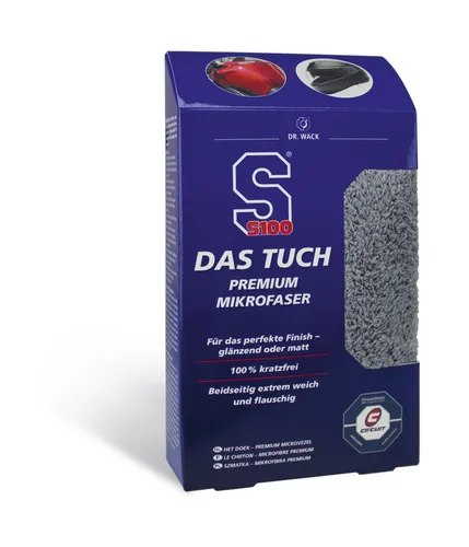 S100 Das Tuch - Reinigungstuch extrem weich und flauschig Politur 100% kratzfrei