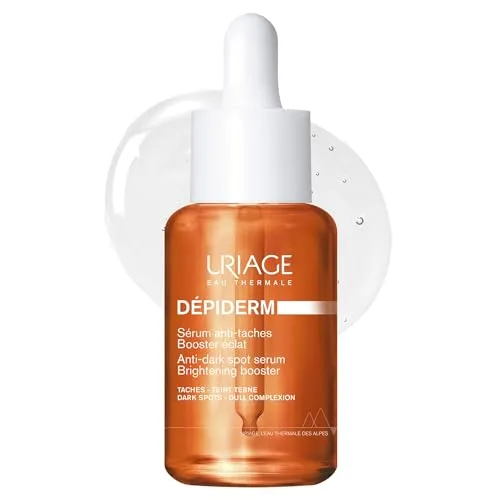 Uriage Dépiderm Anti-Dark Spot Serum Brightening Booster 30ml - Konzentriertes 20% Vitamin C Complex & Niacinamid - Reduktion von Dunklen Flecken in 28 Tagen! 94% Natürlichen - Empfindliche Haut