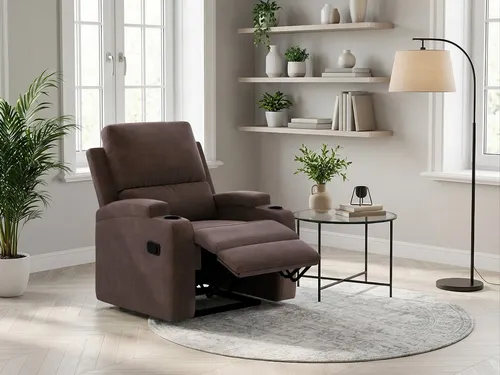 OTTO home Relaxsessel Napori, TV-Sessel, Kinosessel mit Relaxfunktion in 2 Sitzen, Getränkehalter