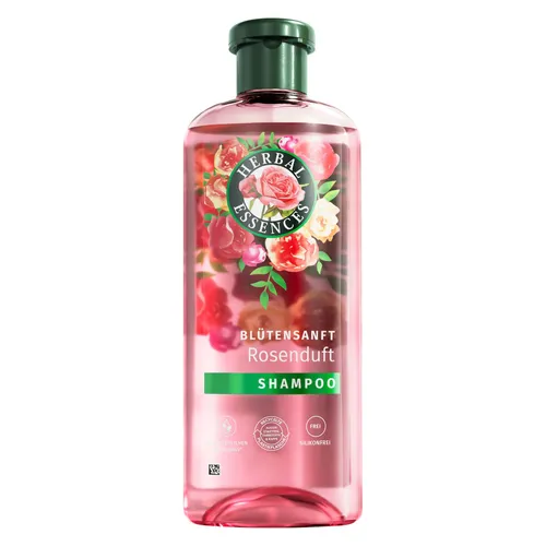 Herbal Essences Rose Shampoo 350 ml - Sanftes Shampoo mit Rosenextrakt für glänzendes Haar. Ideal für die tägliche Haarpflege und sorgt für ein frisches Dufterlebnis.