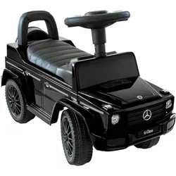 Rutscherauto Mercedes G350d, schwarz - Kinderfahrzeug im originalgetreuen Mercedes-Benz Design, fördert Motorik und Koordination. Ideal für kleine Abenteurer von 12 bis 36 Monaten.