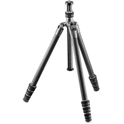 Gitzo GT1545T Traveler Stativ - Kompaktes und leichtes Carbon-Stativ mit 180-Grad-Scharniersystem für kreative Aufnahmen aus der Froschperspektive, ideal für Fotografen unterwegs.