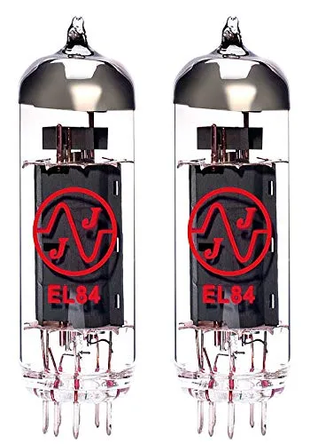 TUBE EL84JJ X2 - Elektronenröhre, matched Pair - Gitarren- & Bass-Zubehör, hochwertige matched Pair Elektronenröhren von JJ ELECTRONIC für optimale Klangqualität in Audioverstärkern.