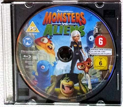 Monster und Aliens [Blu-ray] - Animationsfilm für die ganze Familie, freigegeben ab 6 Jahren und voller Abenteuer und Spaß!
